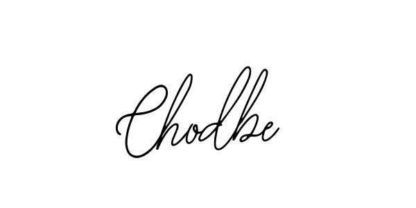 Make a beautiful signature design for name Chodbe. Use this online signature maker to create a handwritten signature for free. Chodbe signature style 12 images and pictures png