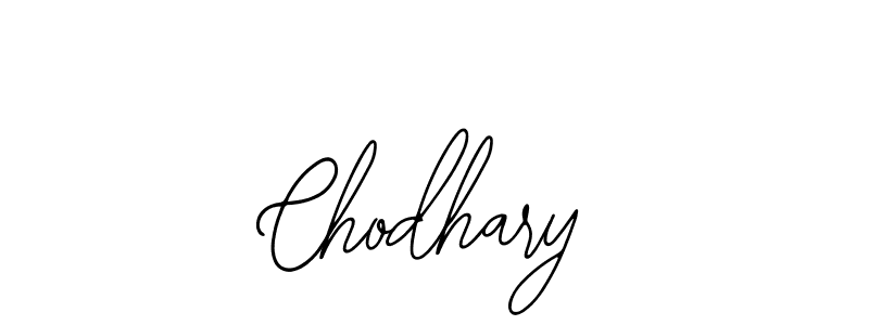Make a beautiful signature design for name Chodhary. Use this online signature maker to create a handwritten signature for free. Chodhary signature style 12 images and pictures png