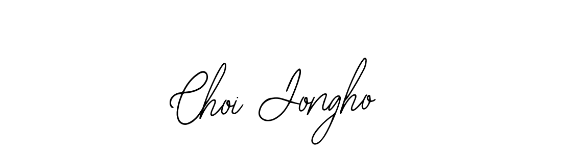 Also we have Choi Jongho name is the best signature style. Create professional handwritten signature collection using Bearetta-2O07w autograph style. Choi Jongho signature style 12 images and pictures png