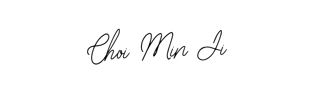 You should practise on your own different ways (Bearetta-2O07w) to write your name (Choi Min Ji) in signature. don't let someone else do it for you. Choi Min Ji signature style 12 images and pictures png