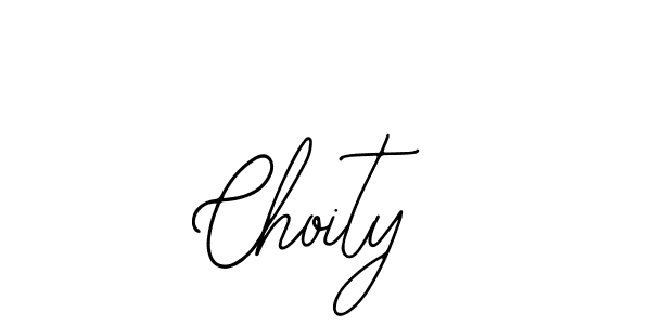 How to make Choity name signature. Use Bearetta-2O07w style for creating short signs online. This is the latest handwritten sign. Choity signature style 12 images and pictures png