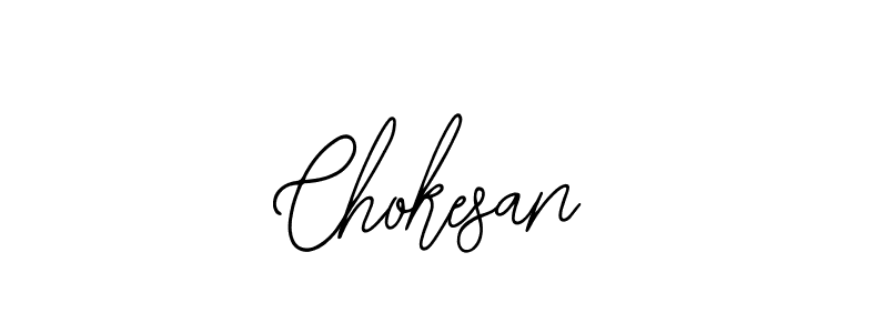 Chokesan stylish signature style. Best Handwritten Sign (Bearetta-2O07w) for my name. Handwritten Signature Collection Ideas for my name Chokesan. Chokesan signature style 12 images and pictures png