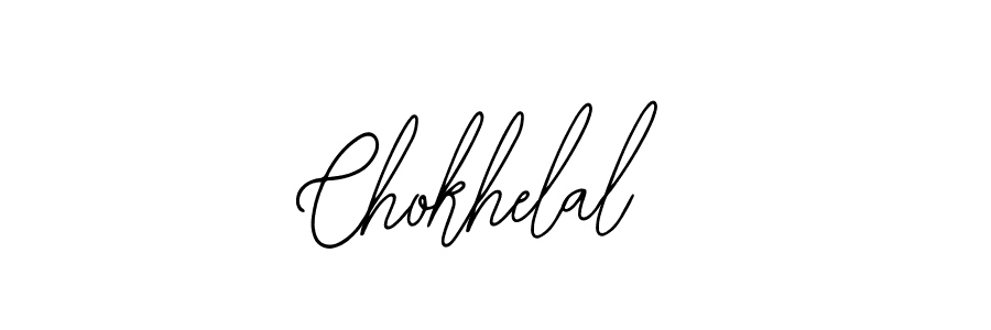 Design your own signature with our free online signature maker. With this signature software, you can create a handwritten (Bearetta-2O07w) signature for name Chokhelal. Chokhelal signature style 12 images and pictures png