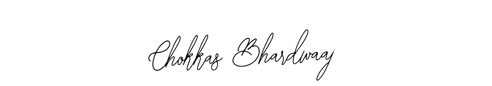 Make a beautiful signature design for name Chokkas Bhardwaaj. Use this online signature maker to create a handwritten signature for free. Chokkas Bhardwaaj signature style 12 images and pictures png