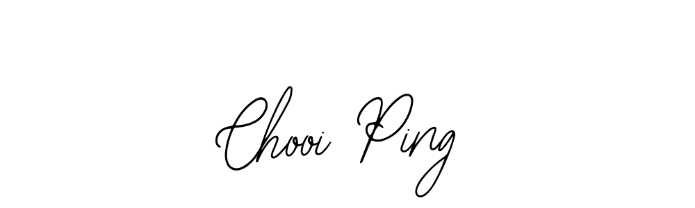 Make a beautiful signature design for name Chooi Ping. Use this online signature maker to create a handwritten signature for free. Chooi Ping signature style 12 images and pictures png
