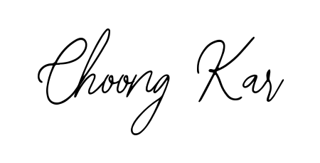 Achieve flawless digital penmanship with Choong Kar name in Bearetta-2O07w font. The perfect tool for creating online signatures. Choong Kar signature style 12 images and pictures png