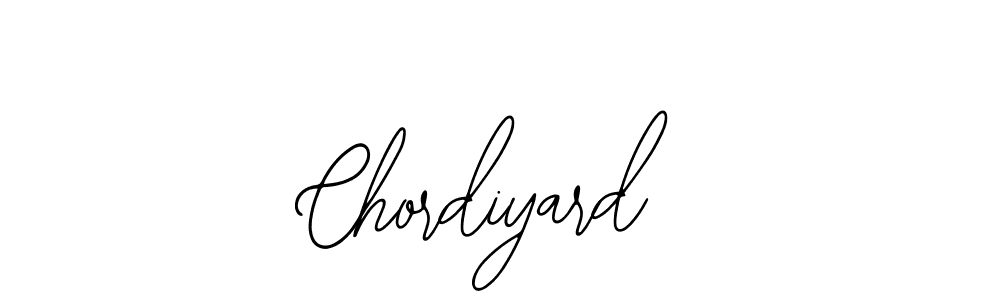 Chordiyard stylish signature style. Best Handwritten Sign (Bearetta-2O07w) for my name. Handwritten Signature Collection Ideas for my name Chordiyard. Chordiyard signature style 12 images and pictures png