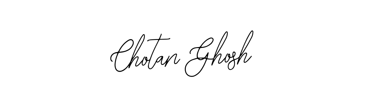 You should practise on your own different ways (Bearetta-2O07w) to write your name (Chotan Ghosh) in signature. don't let someone else do it for you. Chotan Ghosh signature style 12 images and pictures png