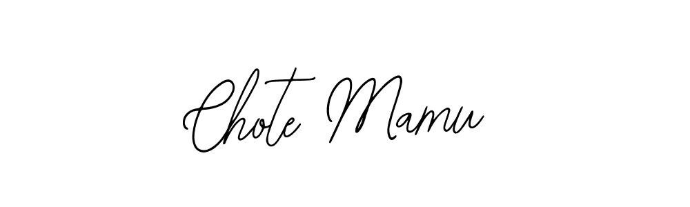 Once you've used our free online signature maker to create your best signature Bearetta-2O07w style, it's time to enjoy all of the benefits that Chote Mamu name signing documents. Chote Mamu signature style 12 images and pictures png