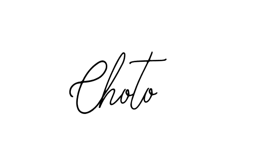 Make a beautiful signature design for name Choto. With this signature (Bearetta-2O07w) style, you can create a handwritten signature for free. Choto signature style 12 images and pictures png