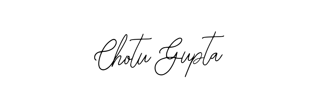 How to make Chotu Gupta signature? Bearetta-2O07w is a professional autograph style. Create handwritten signature for Chotu Gupta name. Chotu Gupta signature style 12 images and pictures png