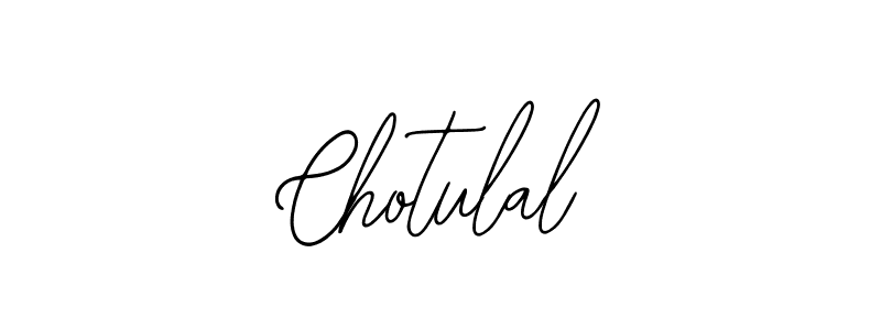 How to make Chotulal signature? Bearetta-2O07w is a professional autograph style. Create handwritten signature for Chotulal name. Chotulal signature style 12 images and pictures png