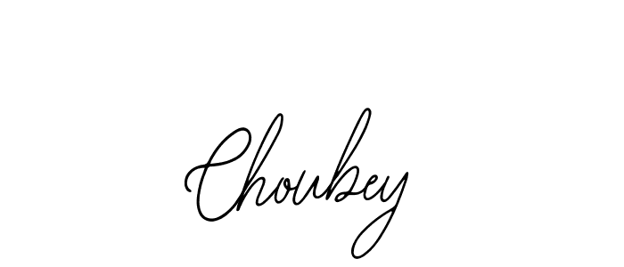 Use a signature maker to create a handwritten signature online. With this signature software, you can design (Bearetta-2O07w) your own signature for name Choubey. Choubey signature style 12 images and pictures png