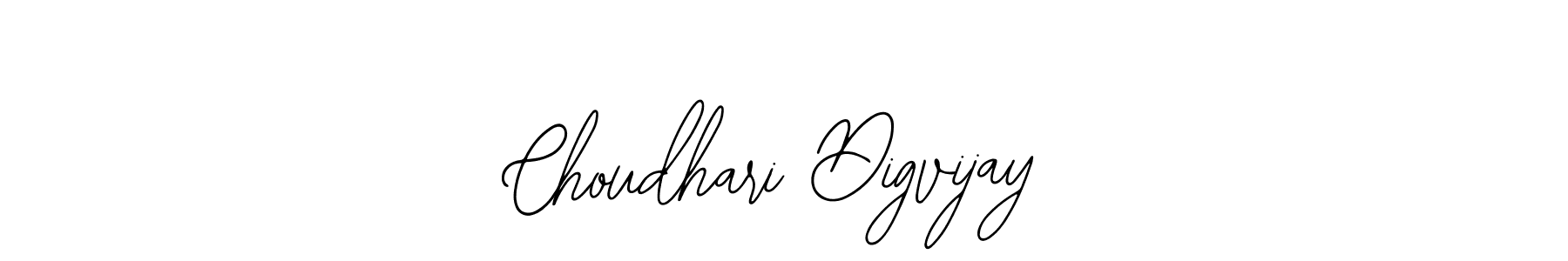 Design your own signature with our free online signature maker. With this signature software, you can create a handwritten (Bearetta-2O07w) signature for name Choudhari Digvijay. Choudhari Digvijay signature style 12 images and pictures png