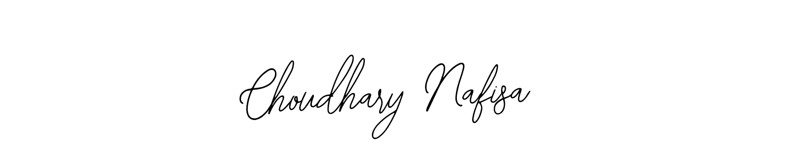 Also You can easily find your signature by using the search form. We will create Choudhary Nafisa name handwritten signature images for you free of cost using Bearetta-2O07w sign style. Choudhary Nafisa signature style 12 images and pictures png