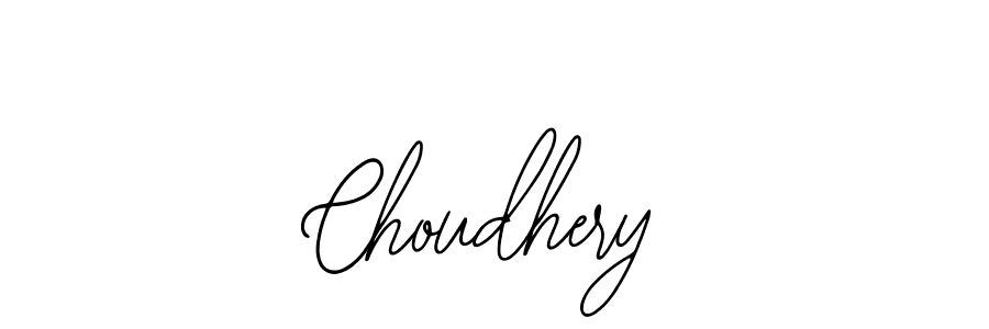 Also we have Choudhery name is the best signature style. Create professional handwritten signature collection using Bearetta-2O07w autograph style. Choudhery signature style 12 images and pictures png