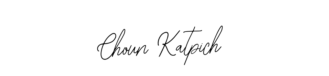 Make a short Choun Katpich signature style. Manage your documents anywhere anytime using Bearetta-2O07w. Create and add eSignatures, submit forms, share and send files easily. Choun Katpich signature style 12 images and pictures png