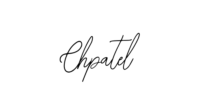 Chpatel stylish signature style. Best Handwritten Sign (Bearetta-2O07w) for my name. Handwritten Signature Collection Ideas for my name Chpatel. Chpatel signature style 12 images and pictures png