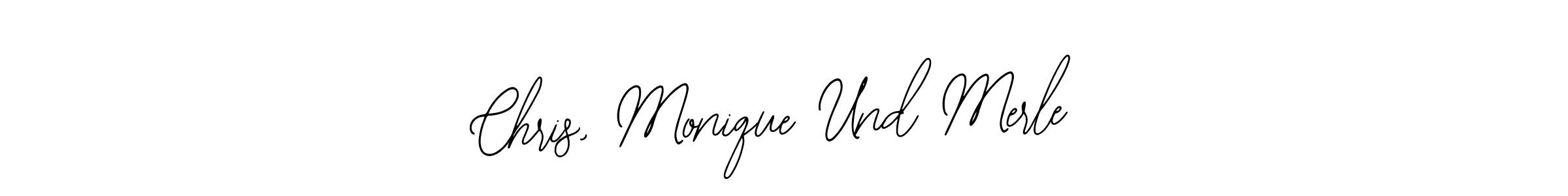 This is the best signature style for the Chris, Monique Und Merle name. Also you like these signature font (Bearetta-2O07w). Mix name signature. Chris, Monique Und Merle signature style 12 images and pictures png