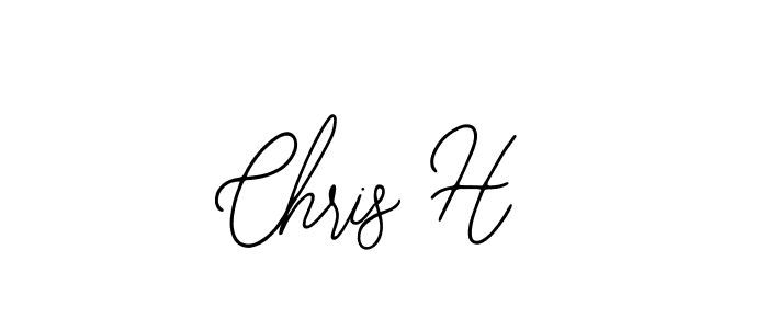 Create a beautiful signature design for name Chris H. With this signature (Bearetta-2O07w) fonts, you can make a handwritten signature for free. Chris H signature style 12 images and pictures png