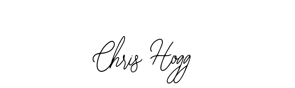 You should practise on your own different ways (Bearetta-2O07w) to write your name (Chris Hogg) in signature. don't let someone else do it for you. Chris Hogg signature style 12 images and pictures png