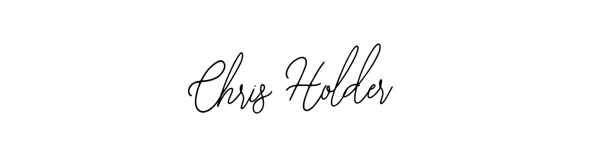 Design your own signature with our free online signature maker. With this signature software, you can create a handwritten (Bearetta-2O07w) signature for name Chris Holder. Chris Holder signature style 12 images and pictures png