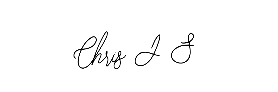 How to Draw Chris J S signature style? Bearetta-2O07w is a latest design signature styles for name Chris J S. Chris J S signature style 12 images and pictures png