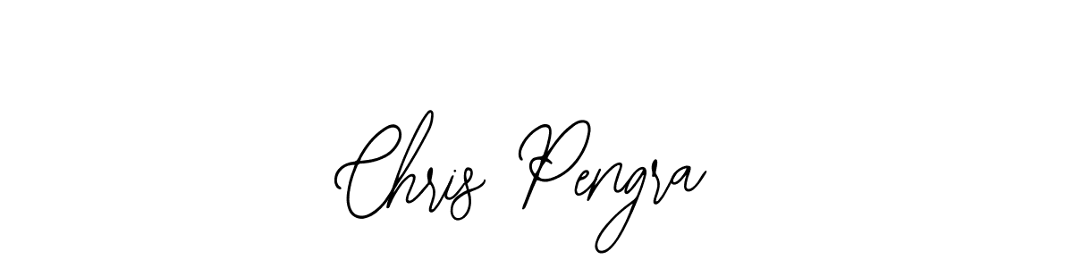 You should practise on your own different ways (Bearetta-2O07w) to write your name (Chris Pengra) in signature. don't let someone else do it for you. Chris Pengra signature style 12 images and pictures png