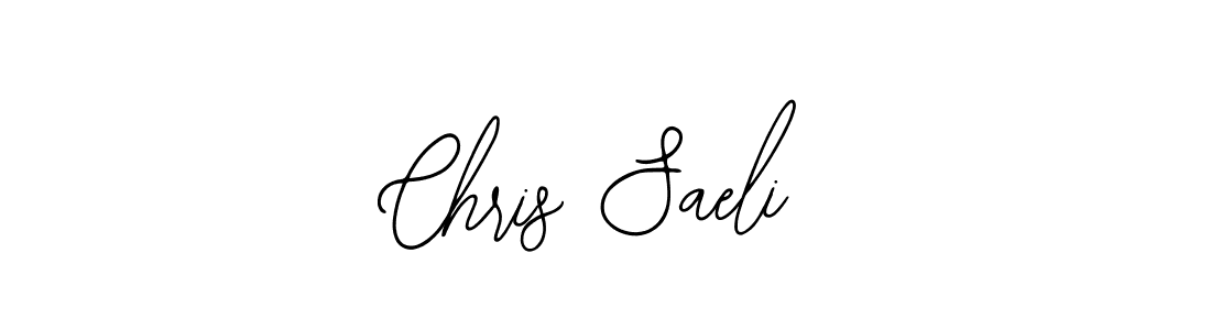 Design your own signature with our free online signature maker. With this signature software, you can create a handwritten (Bearetta-2O07w) signature for name Chris Saeli. Chris Saeli signature style 12 images and pictures png