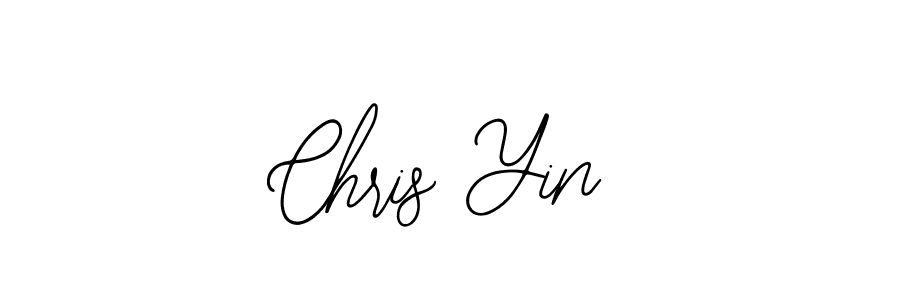 How to make Chris Yin signature? Bearetta-2O07w is a professional autograph style. Create handwritten signature for Chris Yin name. Chris Yin signature style 12 images and pictures png