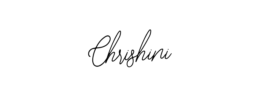 You should practise on your own different ways (Bearetta-2O07w) to write your name (Chrishini) in signature. don't let someone else do it for you. Chrishini signature style 12 images and pictures png