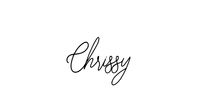 How to make Chrissy name signature. Use Bearetta-2O07w style for creating short signs online. This is the latest handwritten sign. Chrissy signature style 12 images and pictures png