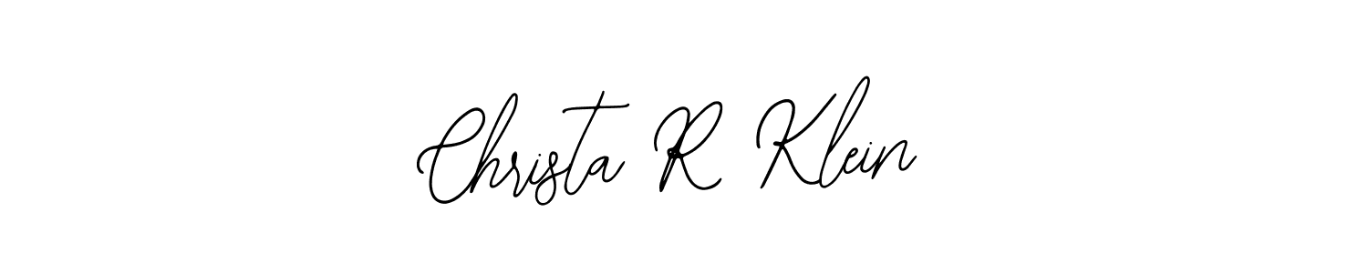 Christa R Klein stylish signature style. Best Handwritten Sign (Bearetta-2O07w) for my name. Handwritten Signature Collection Ideas for my name Christa R Klein. Christa R Klein signature style 12 images and pictures png