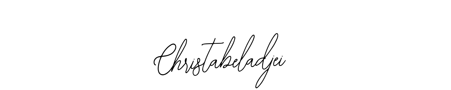 How to make Christabeladjei signature? Bearetta-2O07w is a professional autograph style. Create handwritten signature for Christabeladjei name. Christabeladjei signature style 12 images and pictures png