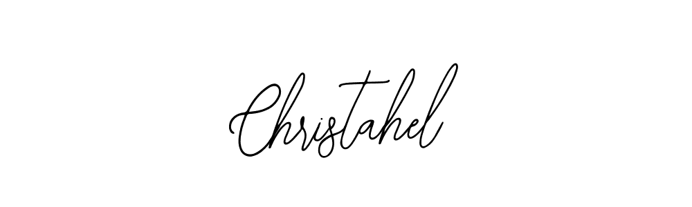 Design your own signature with our free online signature maker. With this signature software, you can create a handwritten (Bearetta-2O07w) signature for name Christahel. Christahel signature style 12 images and pictures png