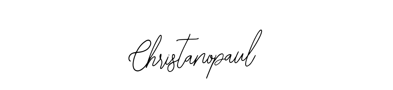 How to make Christanopaul signature? Bearetta-2O07w is a professional autograph style. Create handwritten signature for Christanopaul name. Christanopaul signature style 12 images and pictures png