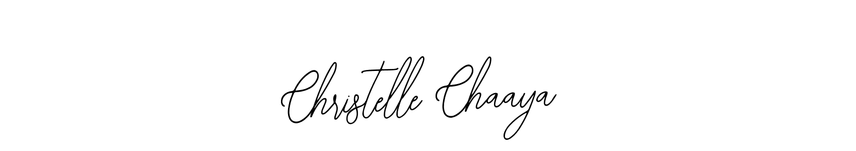 How to make Christelle Chaaya name signature. Use Bearetta-2O07w style for creating short signs online. This is the latest handwritten sign. Christelle Chaaya signature style 12 images and pictures png