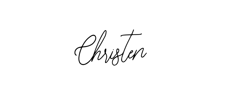 Christen stylish signature style. Best Handwritten Sign (Bearetta-2O07w) for my name. Handwritten Signature Collection Ideas for my name Christen. Christen signature style 12 images and pictures png