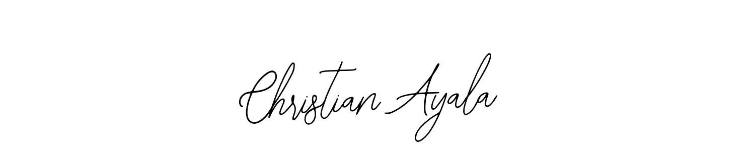 How to make Christian Ayala signature? Bearetta-2O07w is a professional autograph style. Create handwritten signature for Christian Ayala name. Christian Ayala signature style 12 images and pictures png