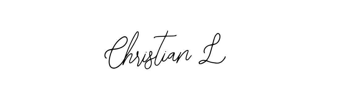 Christian L stylish signature style. Best Handwritten Sign (Bearetta-2O07w) for my name. Handwritten Signature Collection Ideas for my name Christian L. Christian L signature style 12 images and pictures png