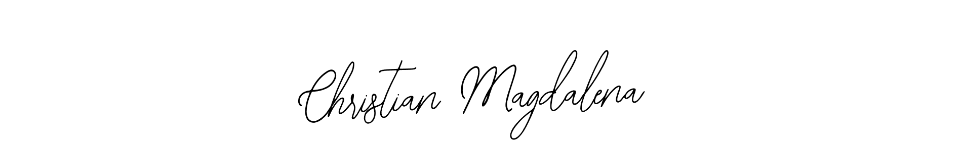 How to Draw Christian Magdalena signature style? Bearetta-2O07w is a latest design signature styles for name Christian Magdalena. Christian Magdalena signature style 12 images and pictures png