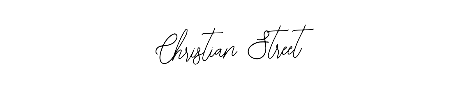 Use a signature maker to create a handwritten signature online. With this signature software, you can design (Bearetta-2O07w) your own signature for name Christian Street. Christian Street signature style 12 images and pictures png