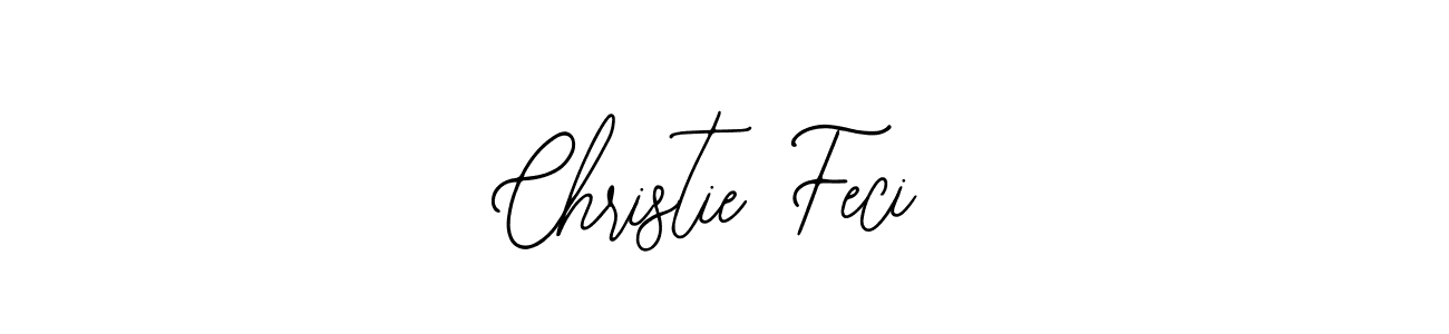 Create a beautiful signature design for name Christie Feci. With this signature (Bearetta-2O07w) fonts, you can make a handwritten signature for free. Christie Feci signature style 12 images and pictures png