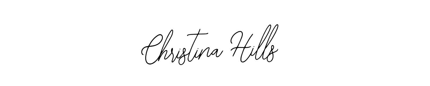 Make a beautiful signature design for name Christina Hills. With this signature (Bearetta-2O07w) style, you can create a handwritten signature for free. Christina Hills signature style 12 images and pictures png