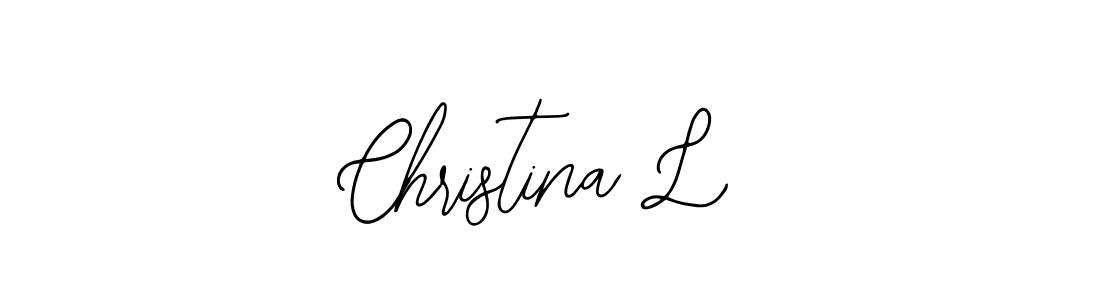 if you are searching for the best signature style for your name Christina L. so please give up your signature search. here we have designed multiple signature styles  using Bearetta-2O07w. Christina L signature style 12 images and pictures png