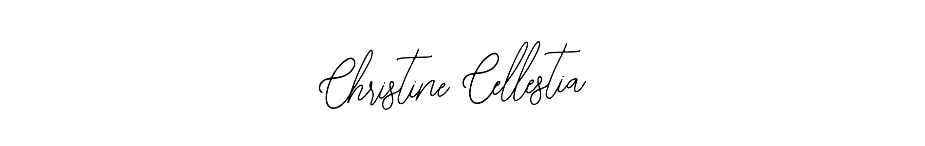 How to make Christine Cellestia signature? Bearetta-2O07w is a professional autograph style. Create handwritten signature for Christine Cellestia name. Christine Cellestia signature style 12 images and pictures png