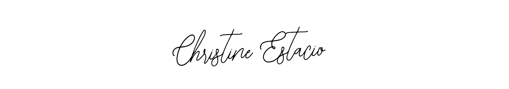 Design your own signature with our free online signature maker. With this signature software, you can create a handwritten (Bearetta-2O07w) signature for name Christine Estacio. Christine Estacio signature style 12 images and pictures png