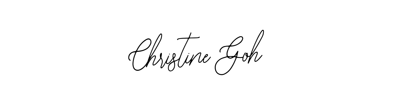 Design your own signature with our free online signature maker. With this signature software, you can create a handwritten (Bearetta-2O07w) signature for name Christine Goh. Christine Goh signature style 12 images and pictures png