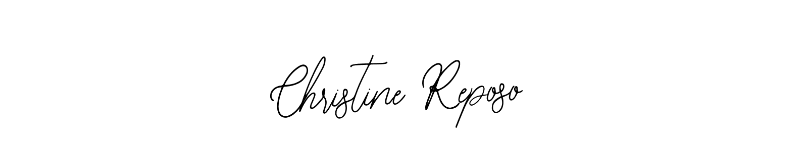 Make a beautiful signature design for name Christine Reposo. With this signature (Bearetta-2O07w) style, you can create a handwritten signature for free. Christine Reposo signature style 12 images and pictures png