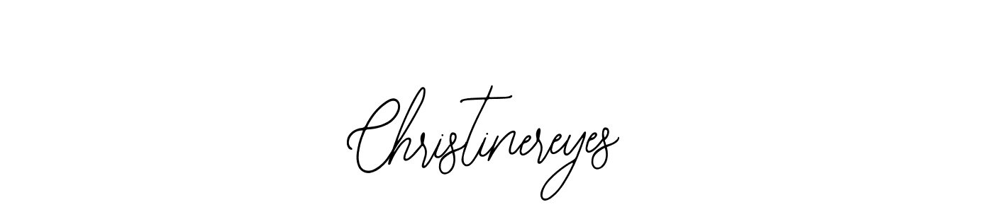 Use a signature maker to create a handwritten signature online. With this signature software, you can design (Bearetta-2O07w) your own signature for name Christinereyes. Christinereyes signature style 12 images and pictures png